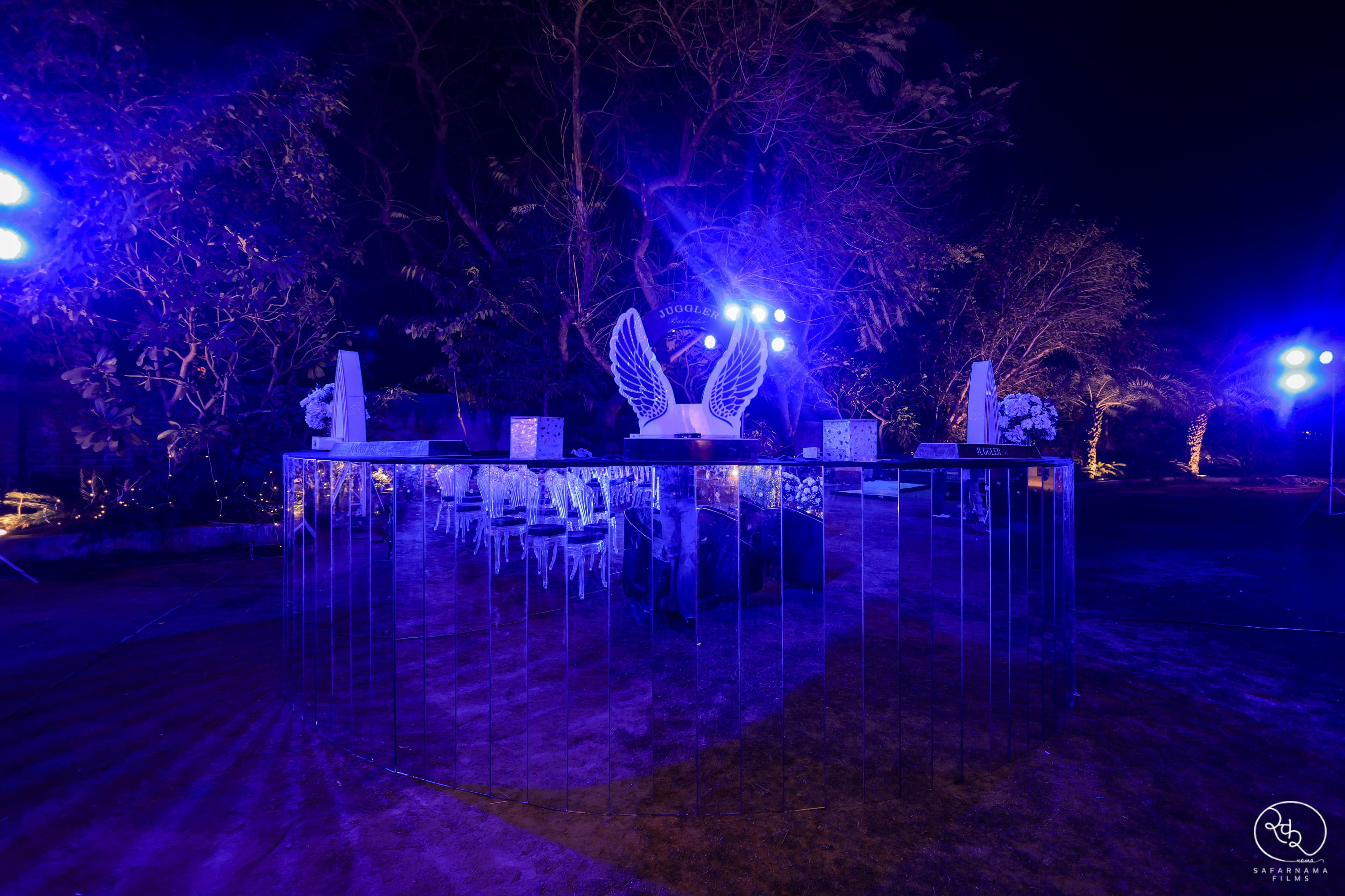 Reception setup
